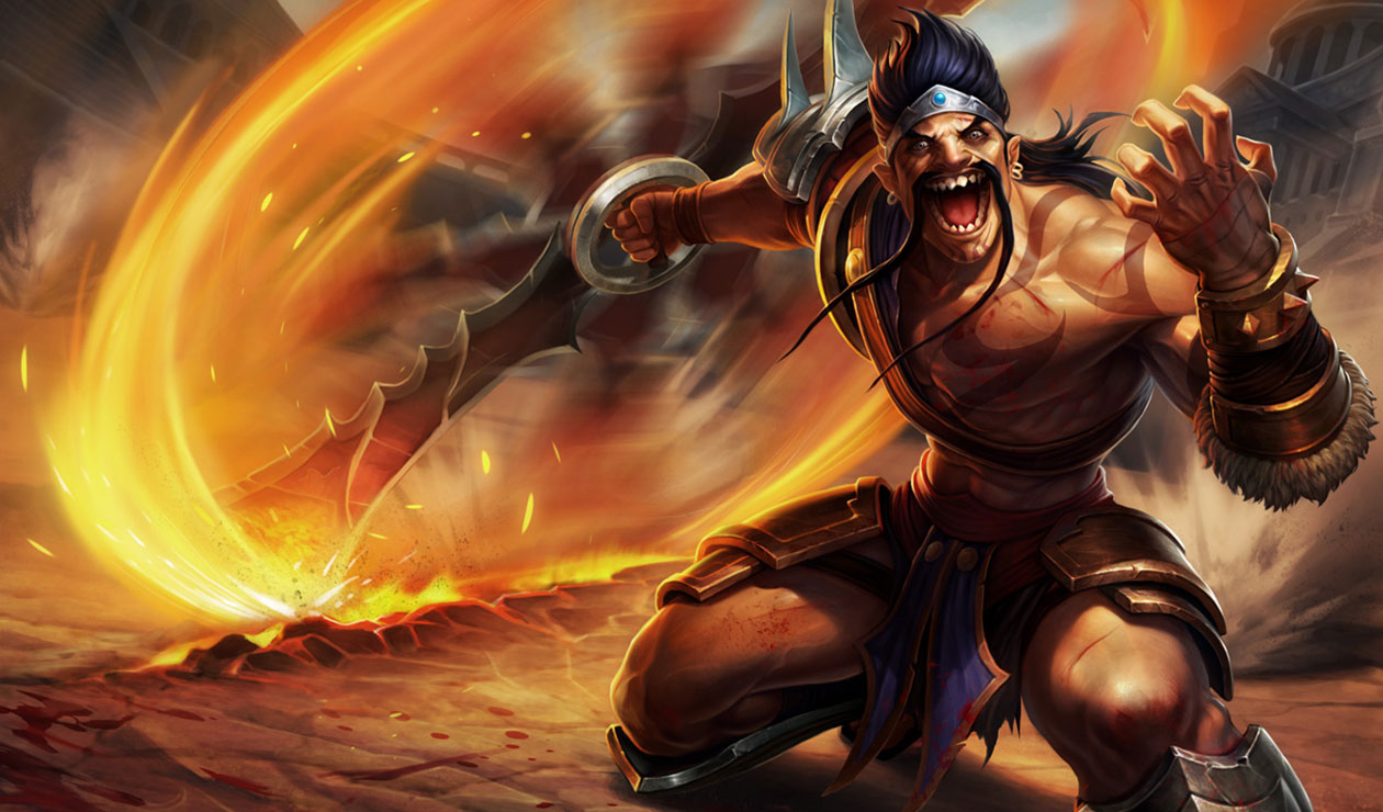 Draven Art from League of Legends