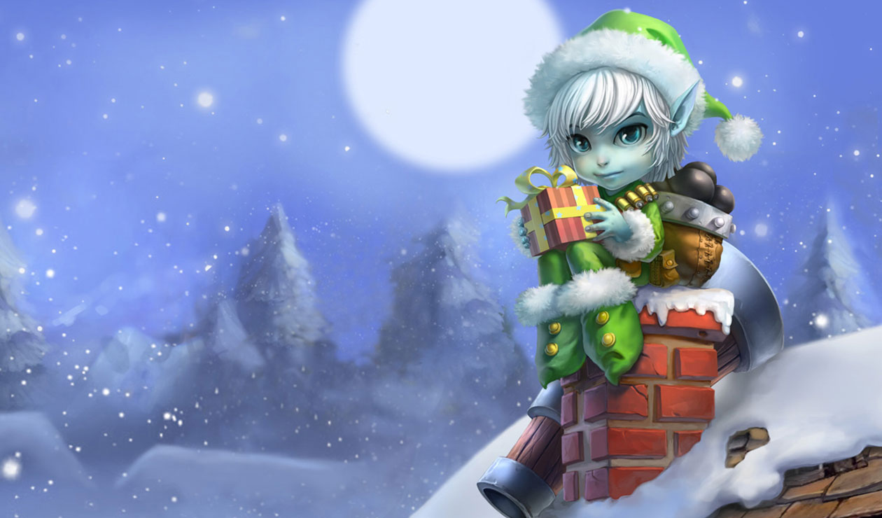 Earnest Elf Tristana Art from League of Legends
