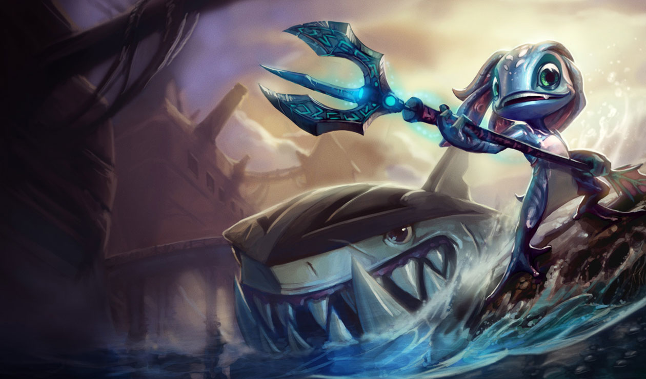 Fizz, The Tidal Trickster Art from League of Legends