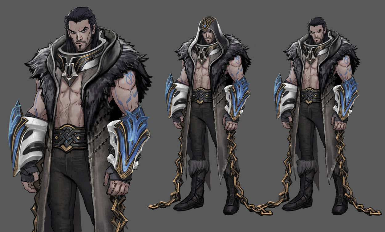 Freljord Sylas Concept Art from League of Legends