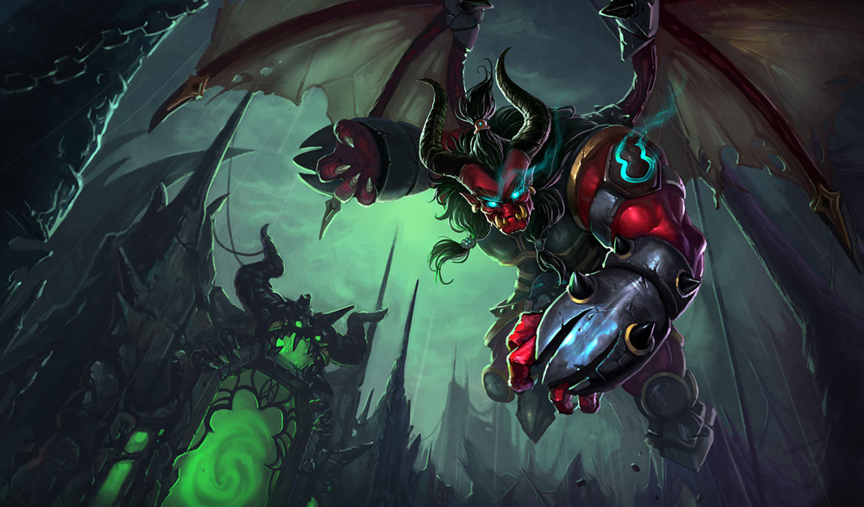 Galio Art from League of Legends