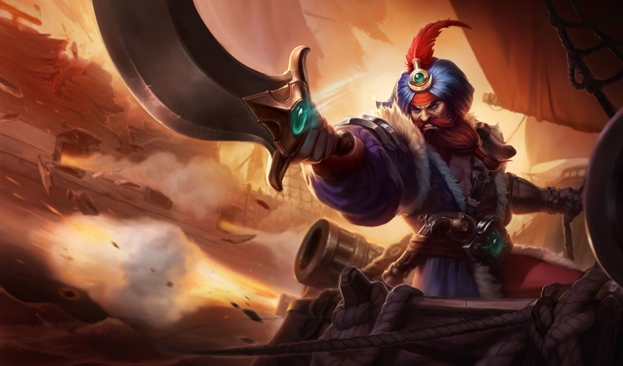 Gangplank Art from League of Legends