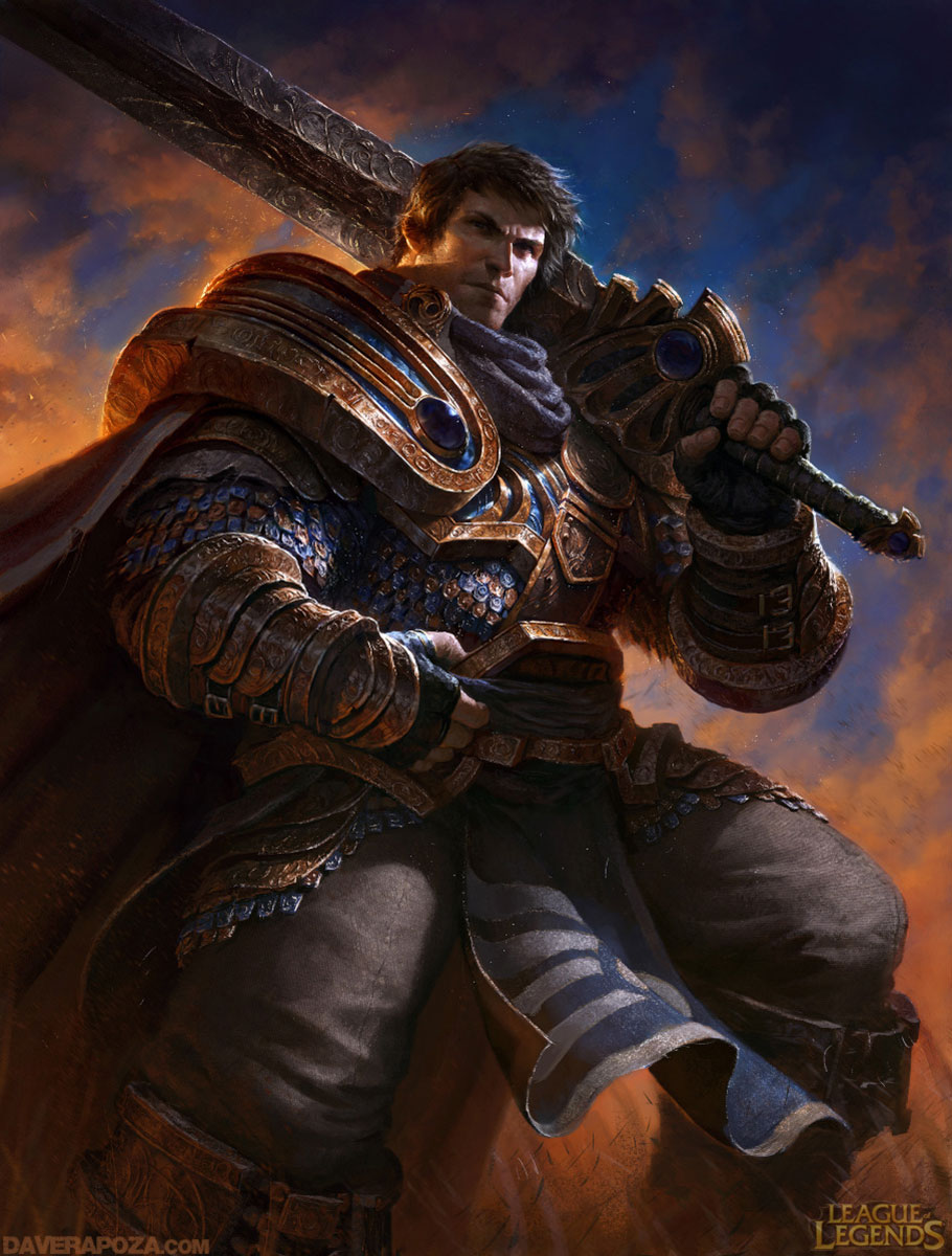 Garen Art from League of Legends