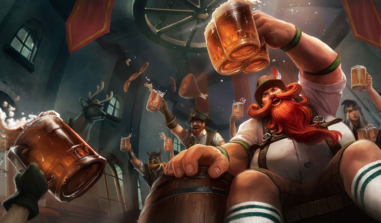 Gragas Art from League of Legends