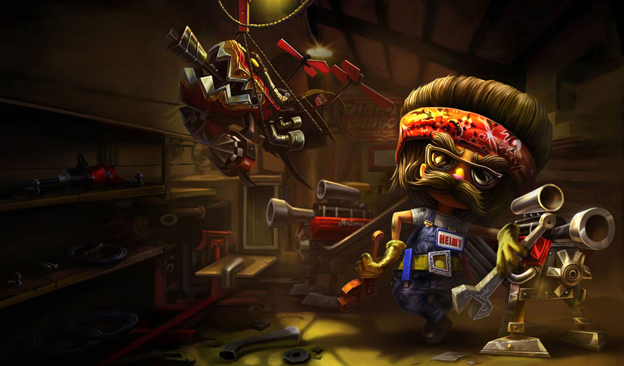 Heimerdinger Art from League of Legends