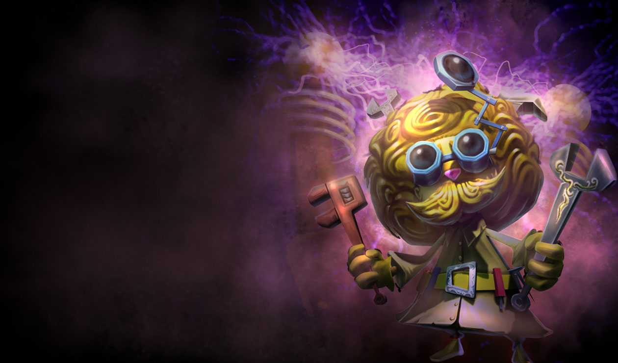 Heimerdinger, The Revered Inventor Art from League of Legends