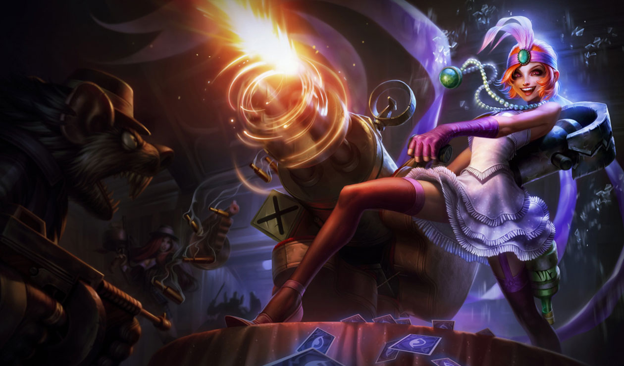 Jinx Art from League of Legends