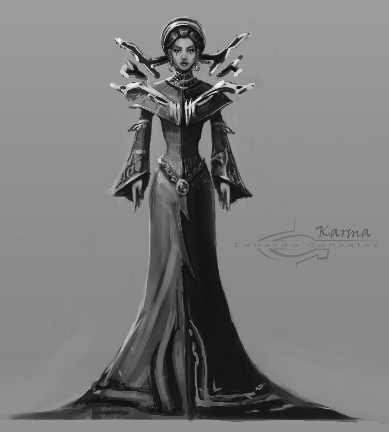 Karma Art from League of Legends
