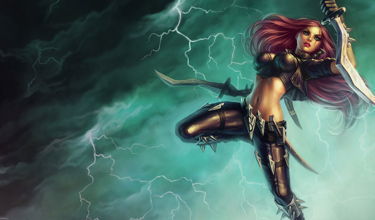 Katarina, The Sinister Blade Art from League of Legends