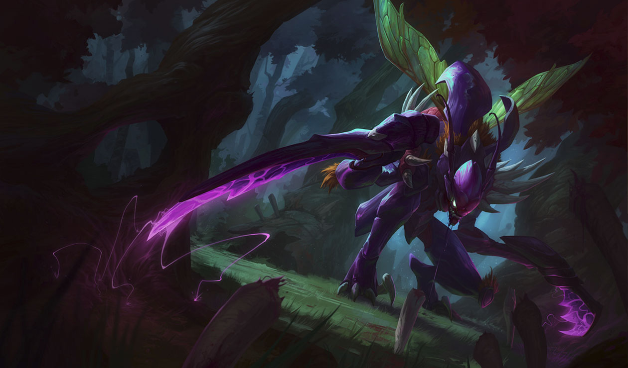 Kha'Zix, The Voidreaver Art from League of Legends
