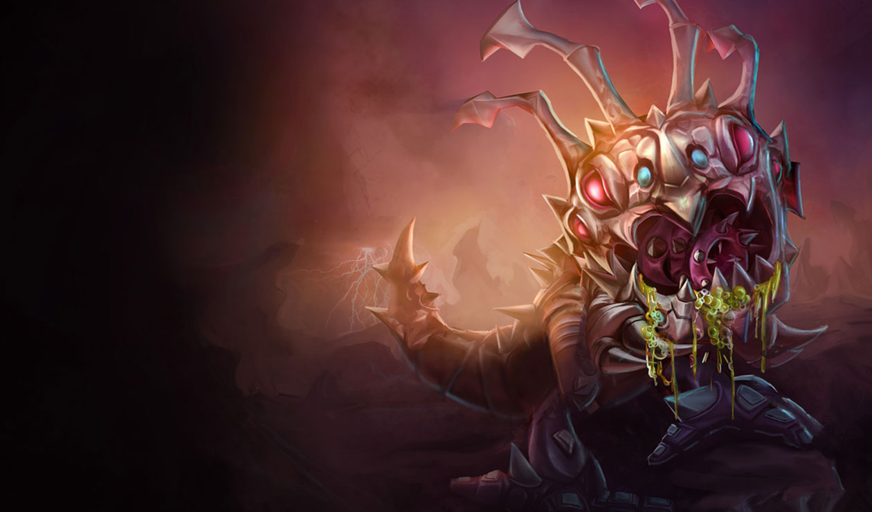 Kog'Maw, The Mouth of the Abyss Art from League of Legends