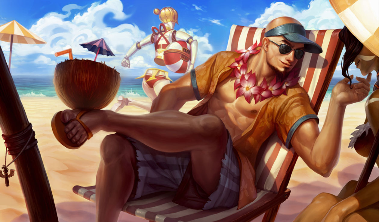 Lee Sin Art from League of Legends