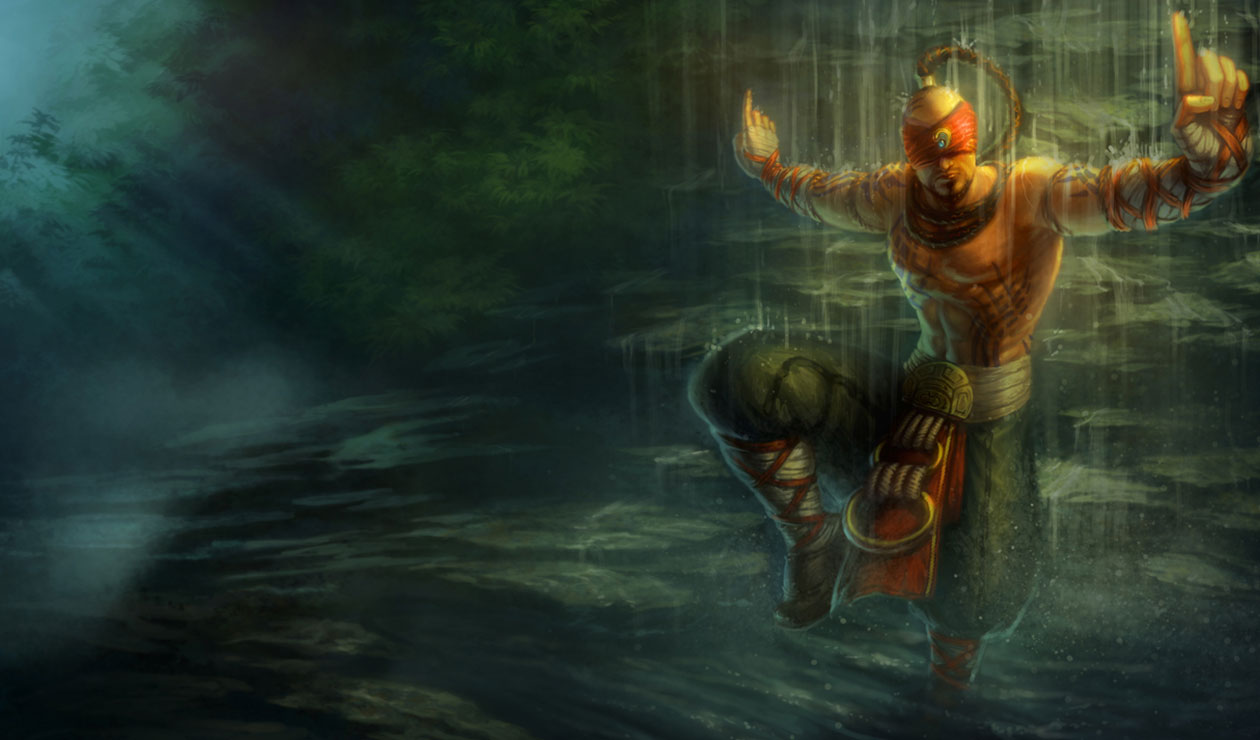 Lee Sin, The Blind Monk Art from League of Legends