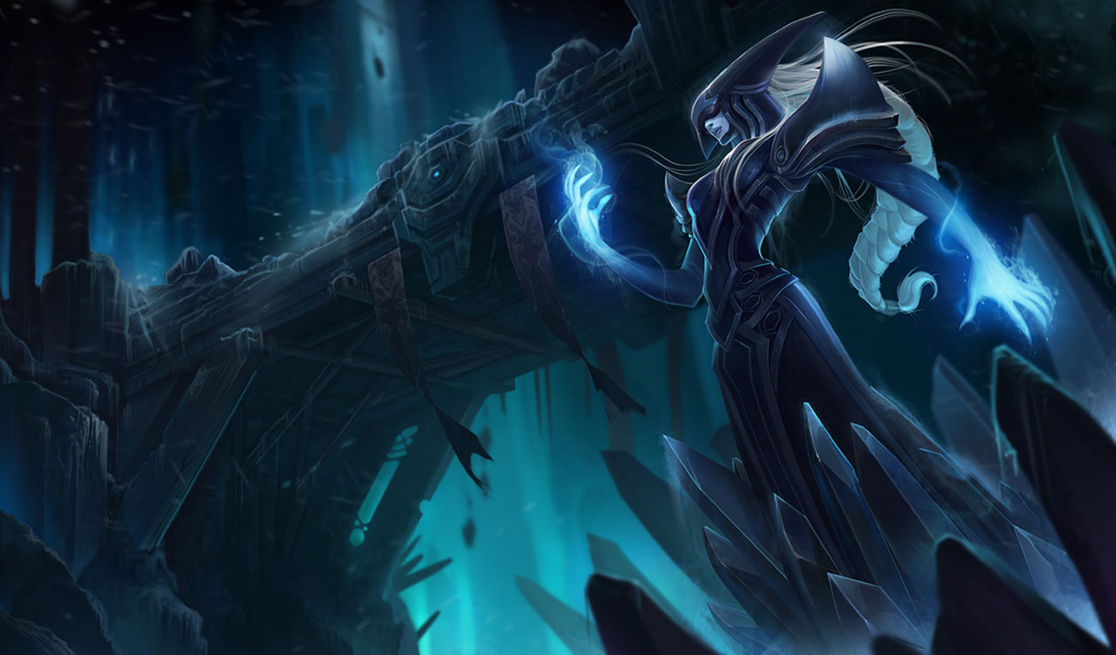 Lissandra, The Ice Witch Art from League of Legends