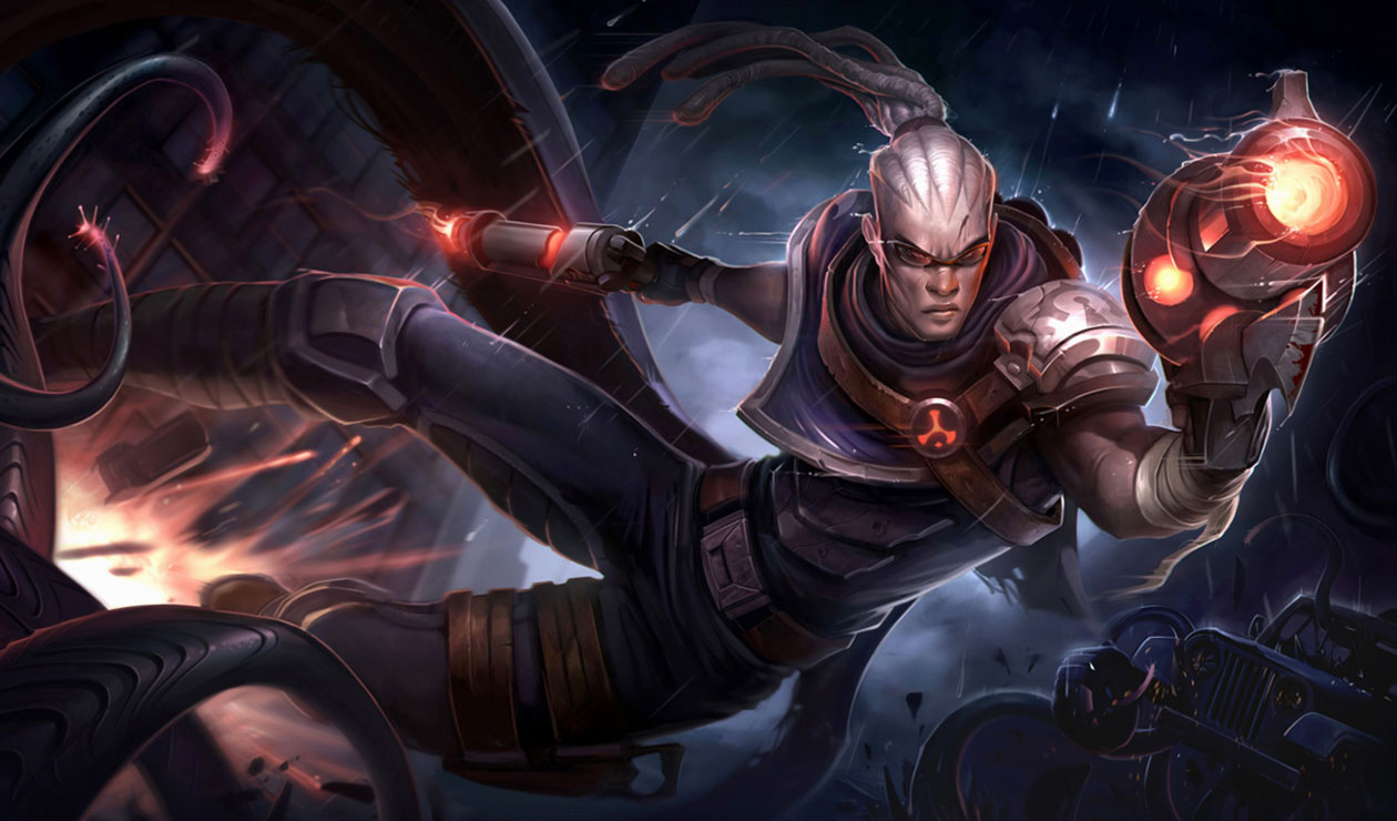 Lucian Art from League of Legends