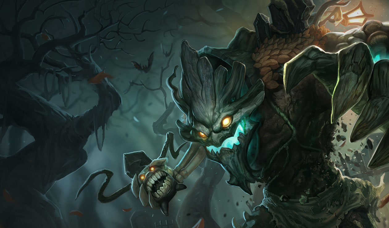 Maokai Art from League of Legends