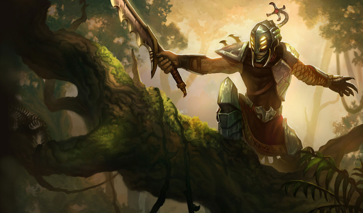 Master Yi Art from League of Legends