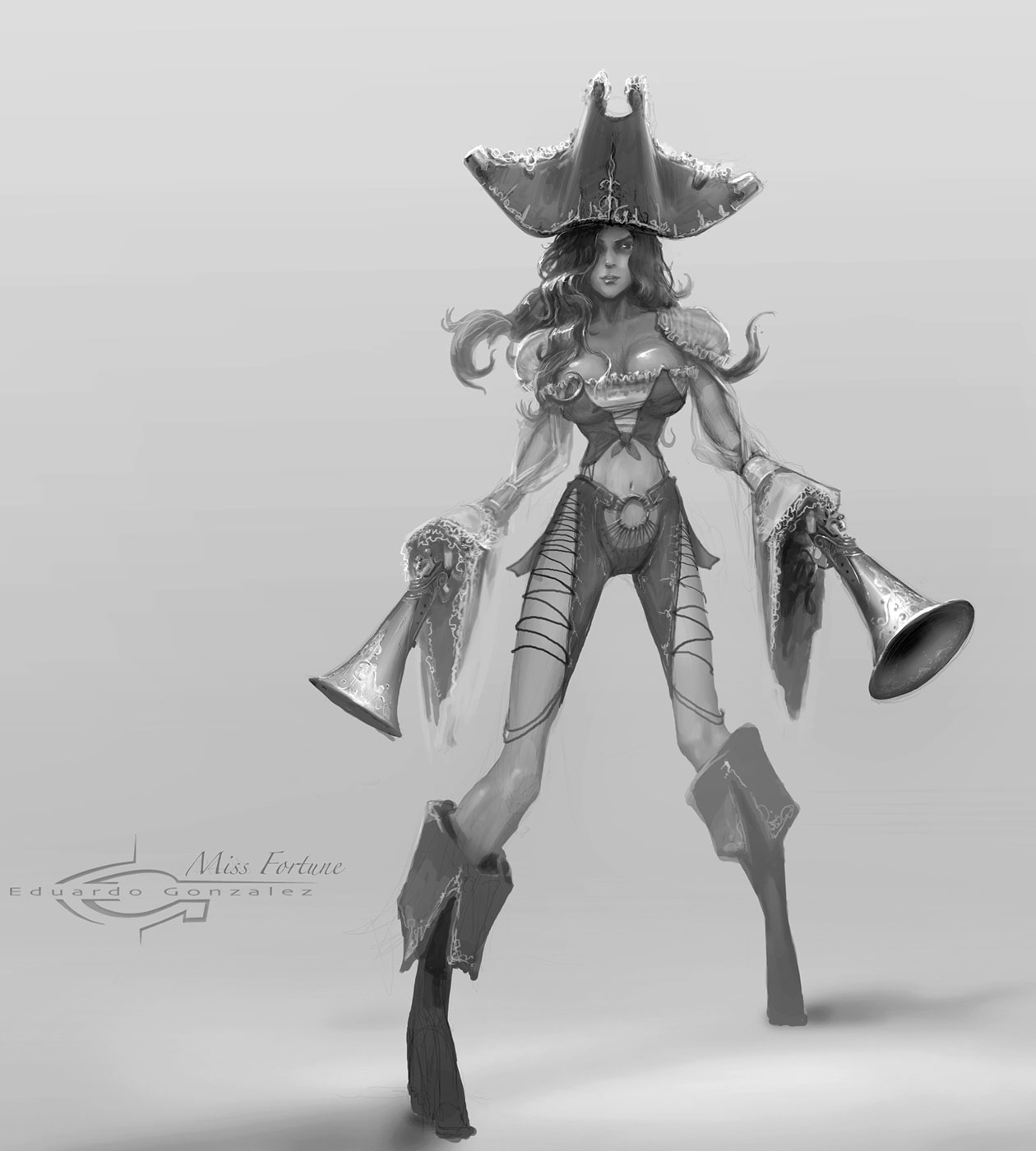 Miss Fortune Art from League of Legends
