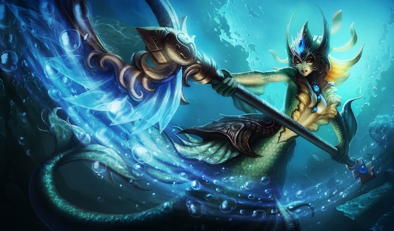 Nami, The Tidecaller Art from League of Legends