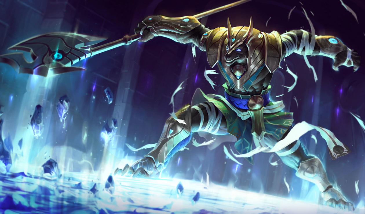 Nasus, The Curator of the Sands Art from League of Legends