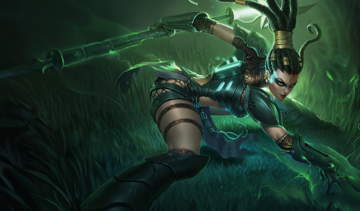 Nidalee Art from League of Legends