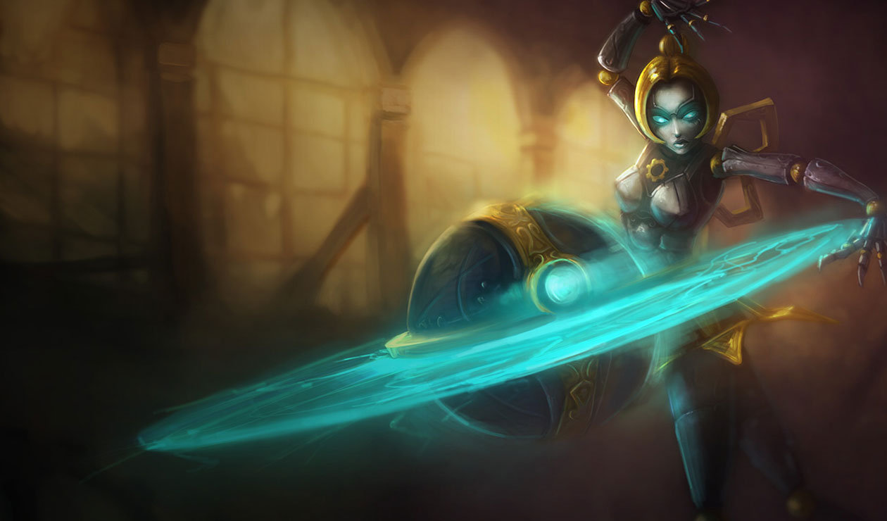 Orianna, The Lady of Clockwork Art from League of Legends