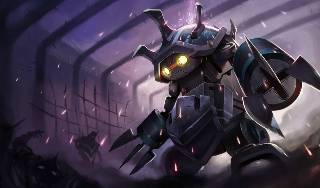 Rammus Art from League of Legends