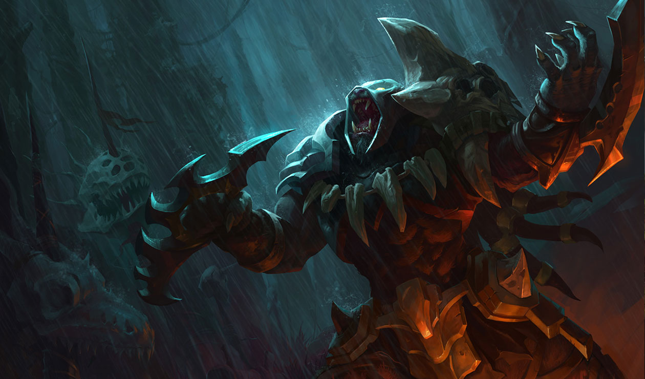 Rengar Art from League of Legends