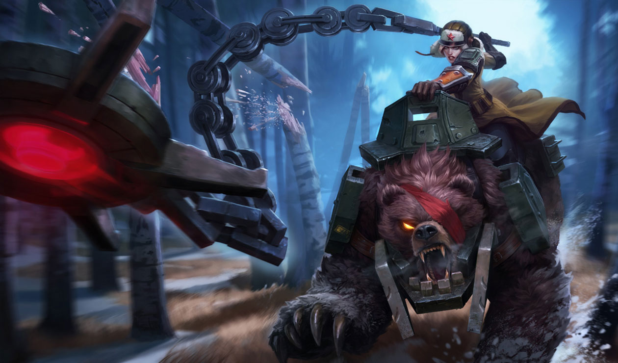 Sejuani Art from League of Legends