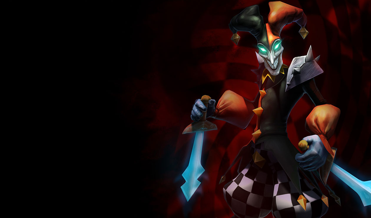 Shaco, The Demon Jester Art from League of Legends
