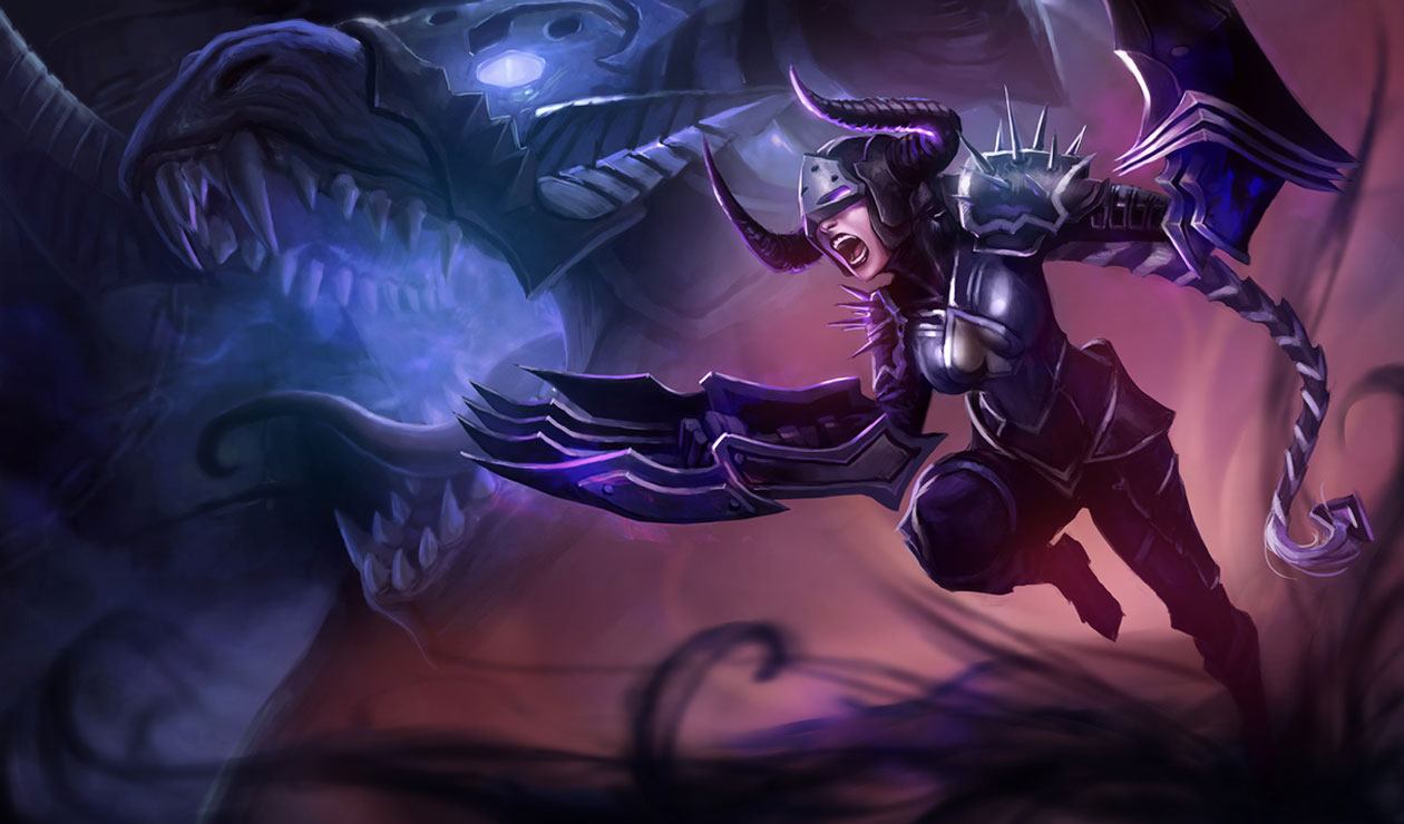 Shyvana Art from League of Legends