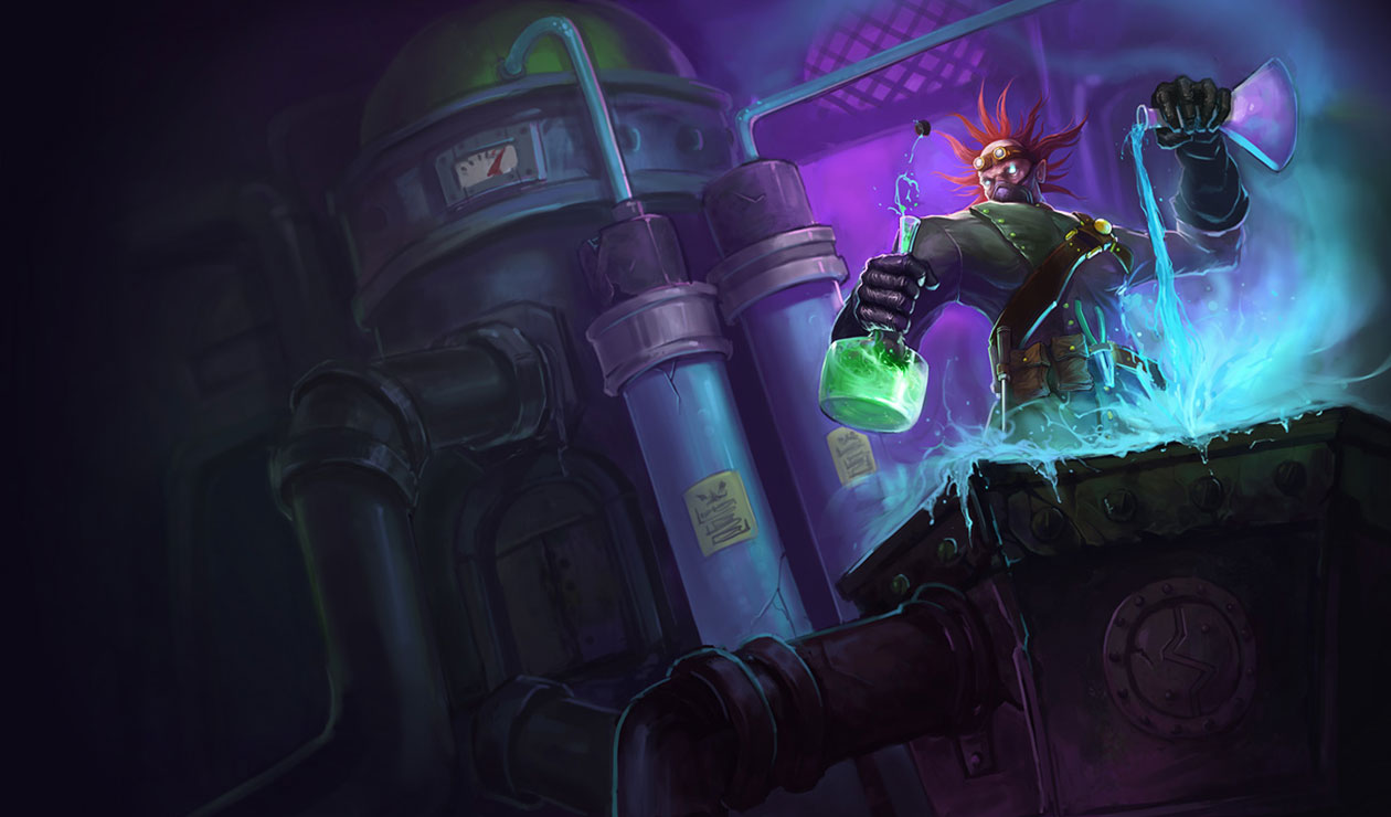 Singed Art from League of Legends