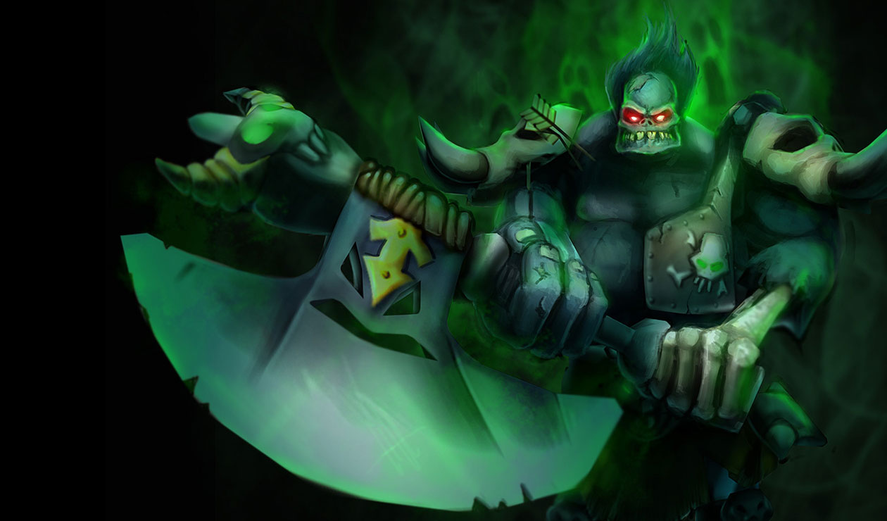 Sion, The Undead Champion Art from League of Legends