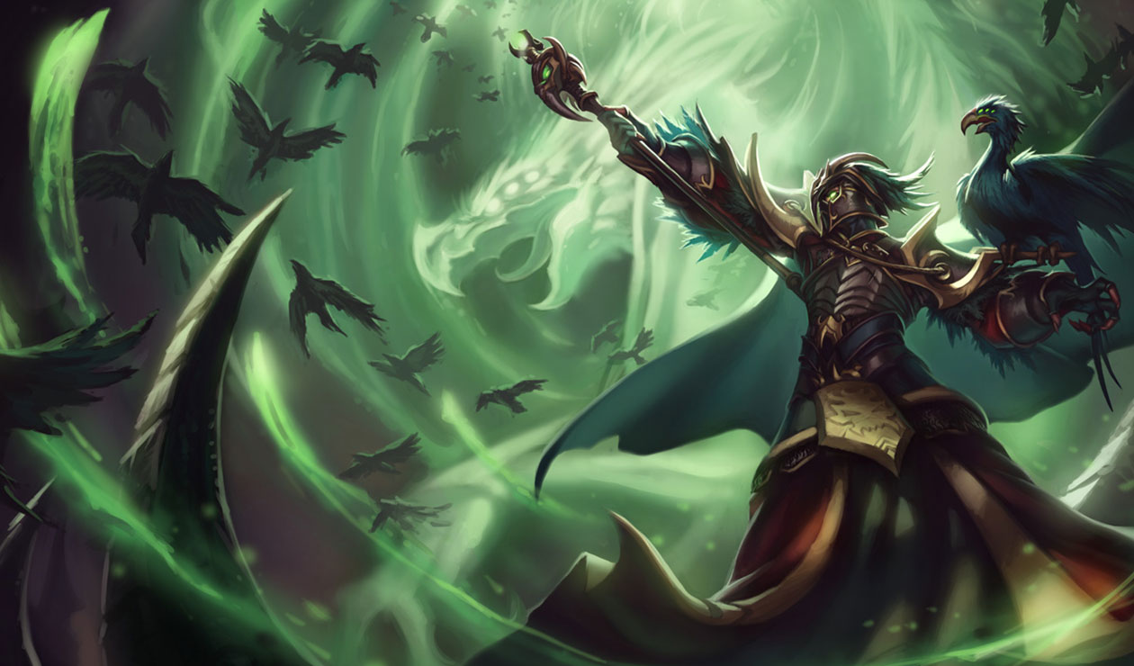 Swain Art from League of Legends
