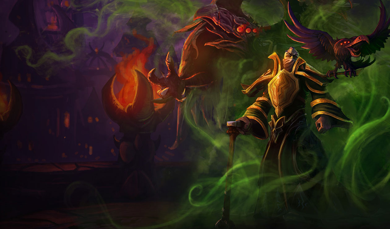 Swain, The Master Tactician Art from League of Legends