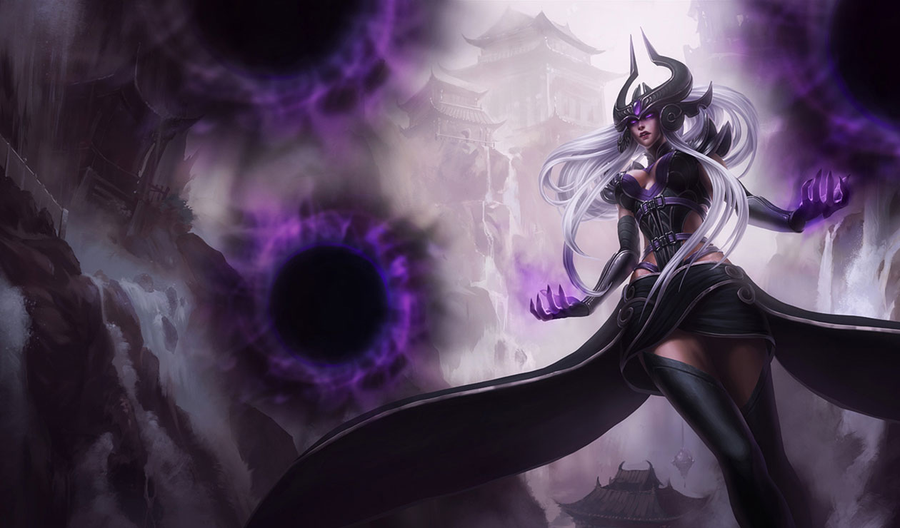 Syndra, The Dark Sovereign Art from League of Legends