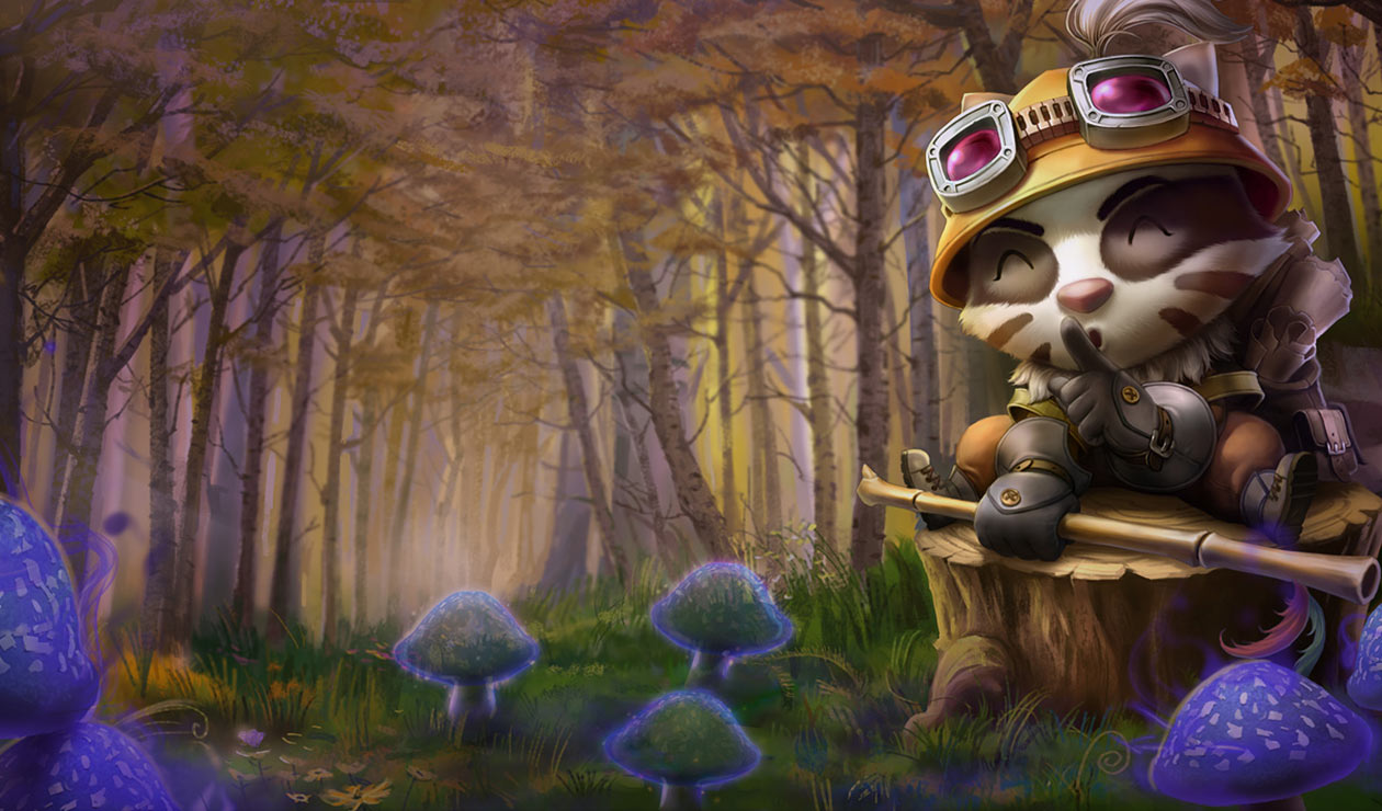 Teemo Art from League of Legends