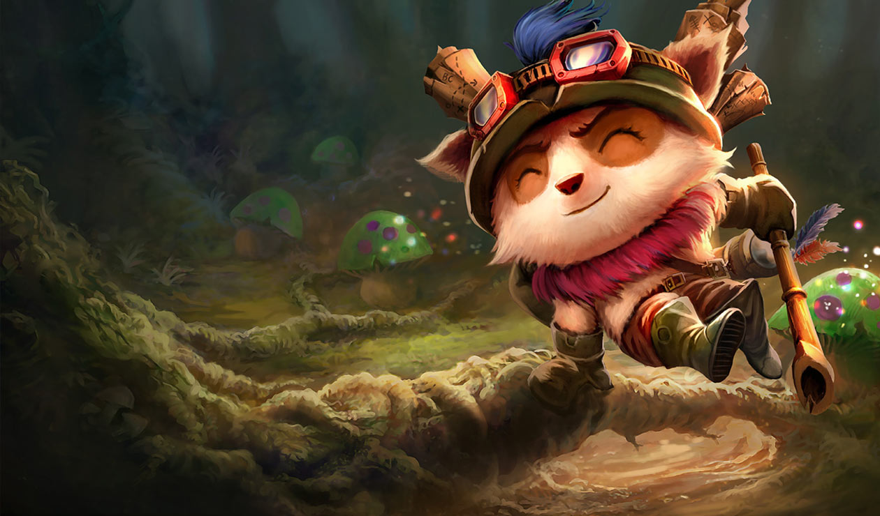 Teemo, The Swift Scout Art from League of Legends