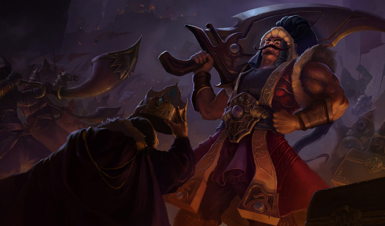 Tryndamere Art from League of Legends