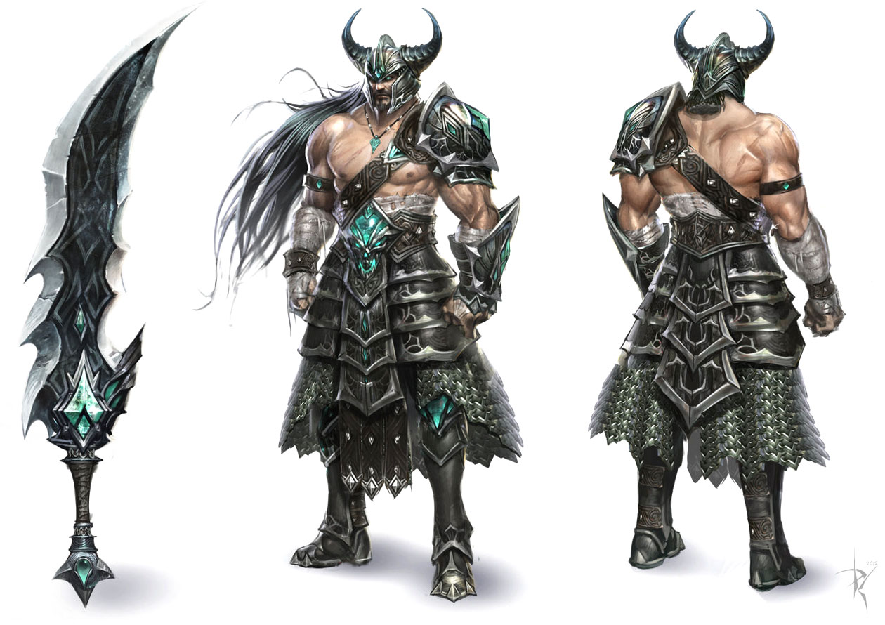 Tryndamere Art from League of Legends