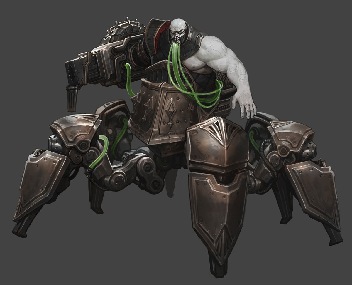 Urgot Concept Art from League of Legends