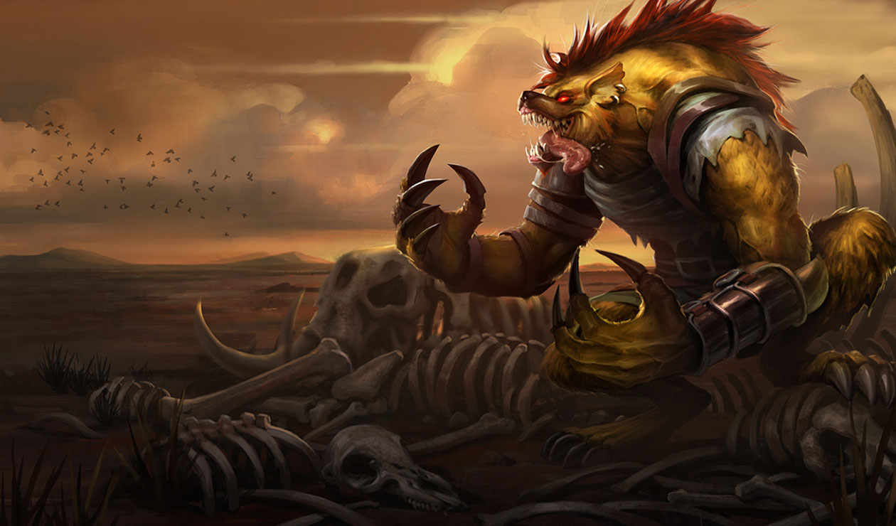 Warwick Art from League of Legends