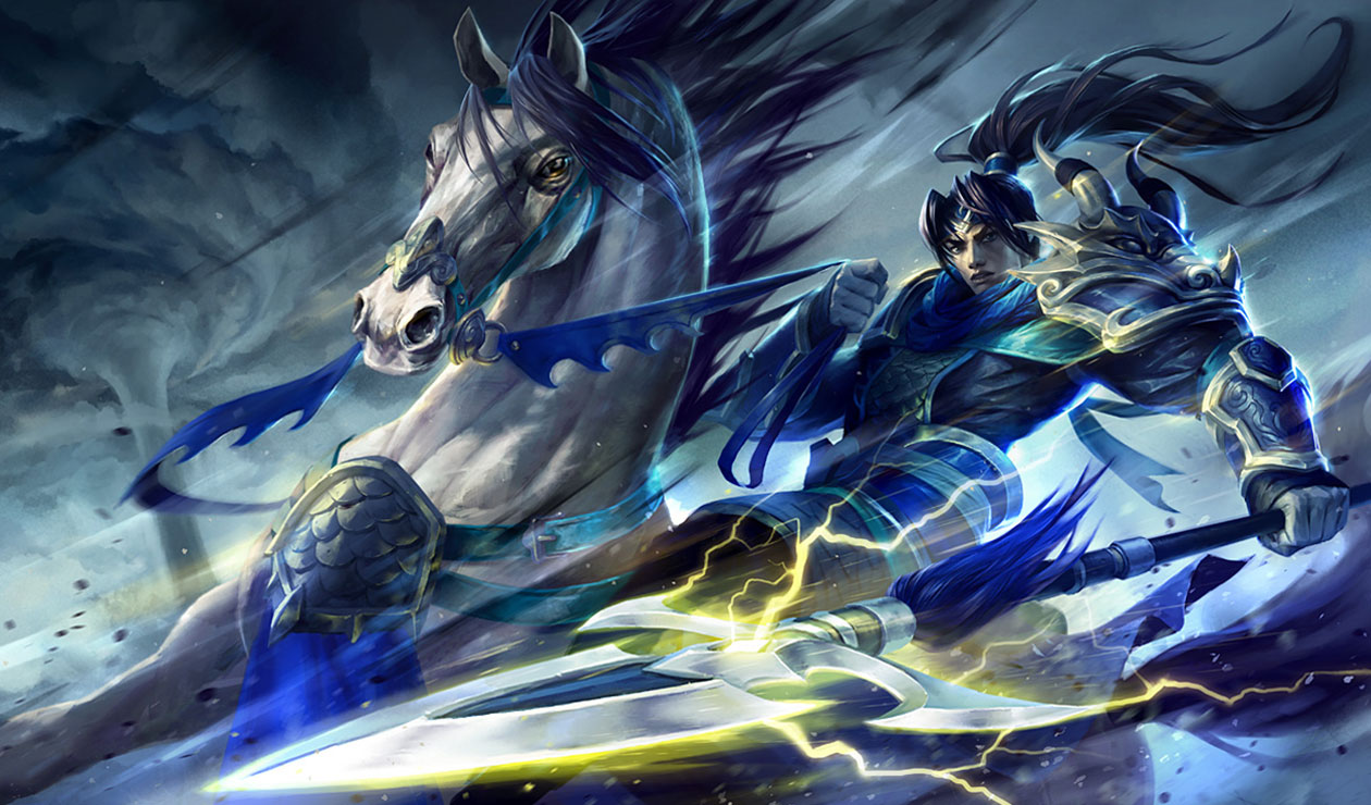 Xin Zhao Art from League of Legends