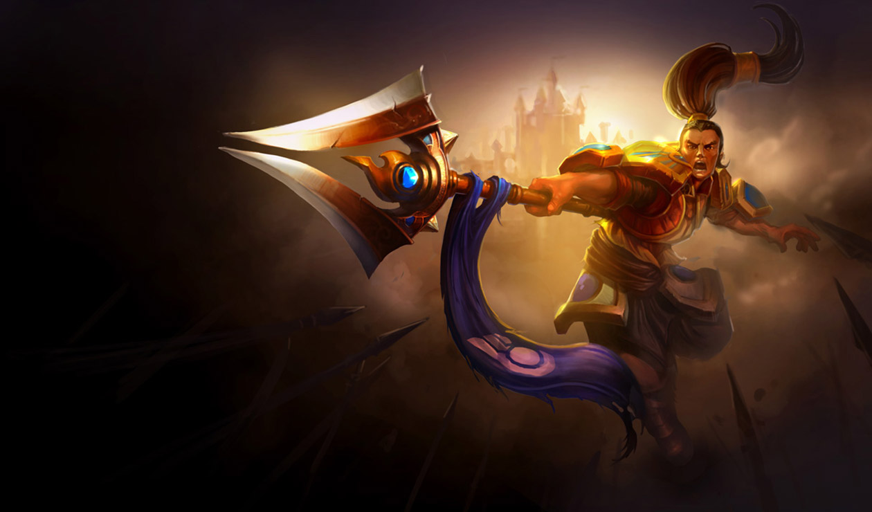 Xin Zhao, The Seneschal of Demacia Art from League of Legends