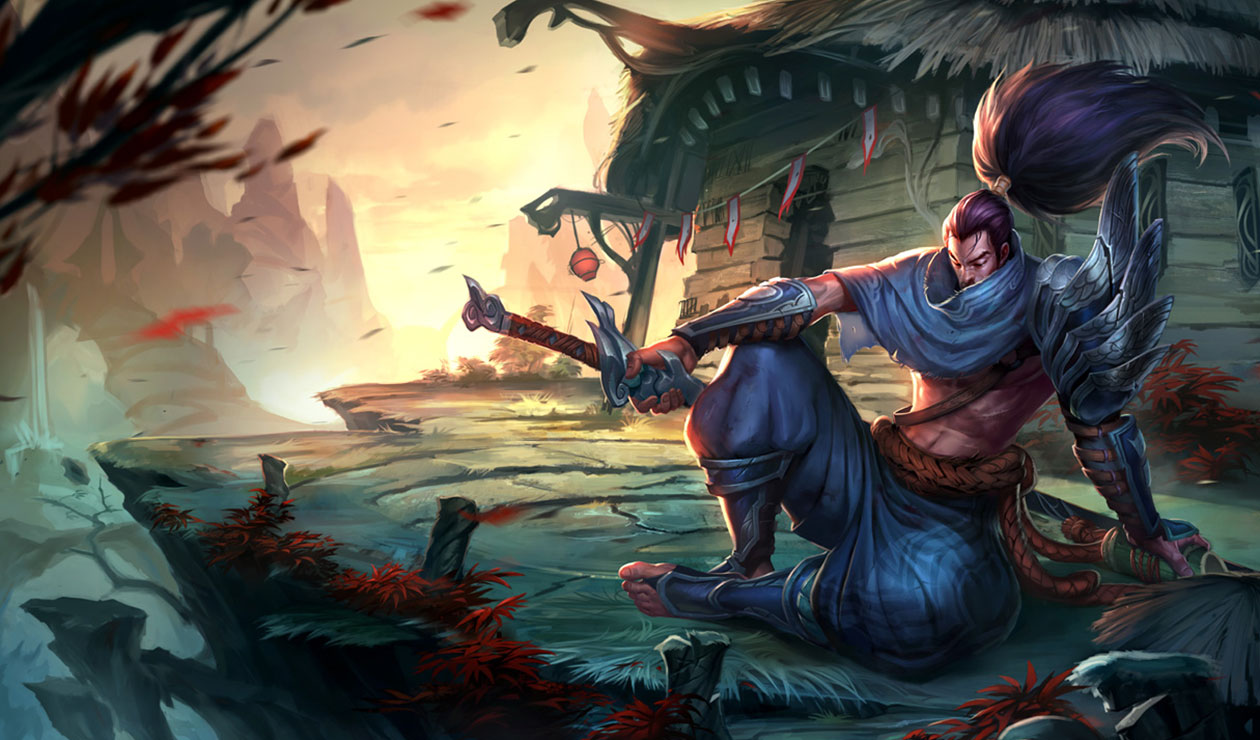 Yasuo Art from League of Legends