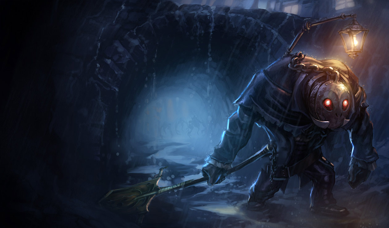 Yorick Art from League of Legends