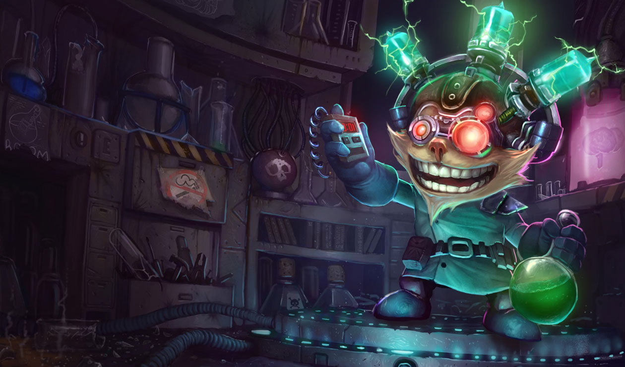 Ziggs Art from League of Legends