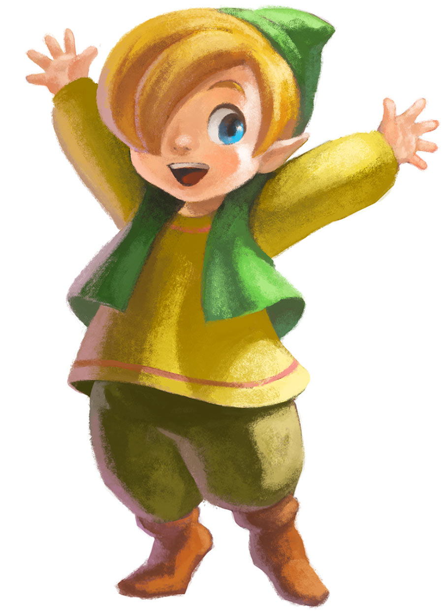 Gulley Art from The Legend of Zelda: A Link Between Worlds