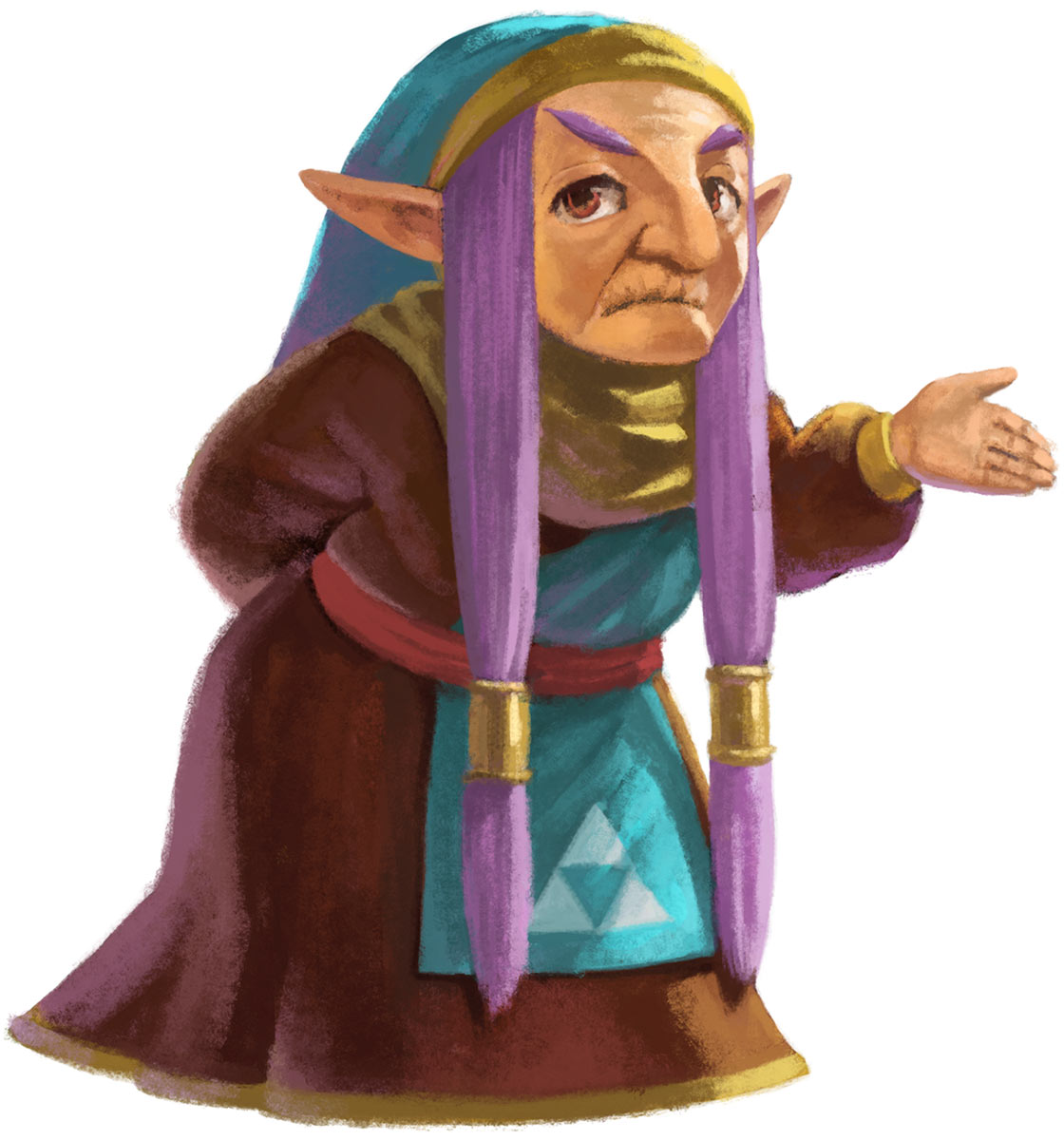 Impa Art from The Legend of Zelda: A Link Between Worlds