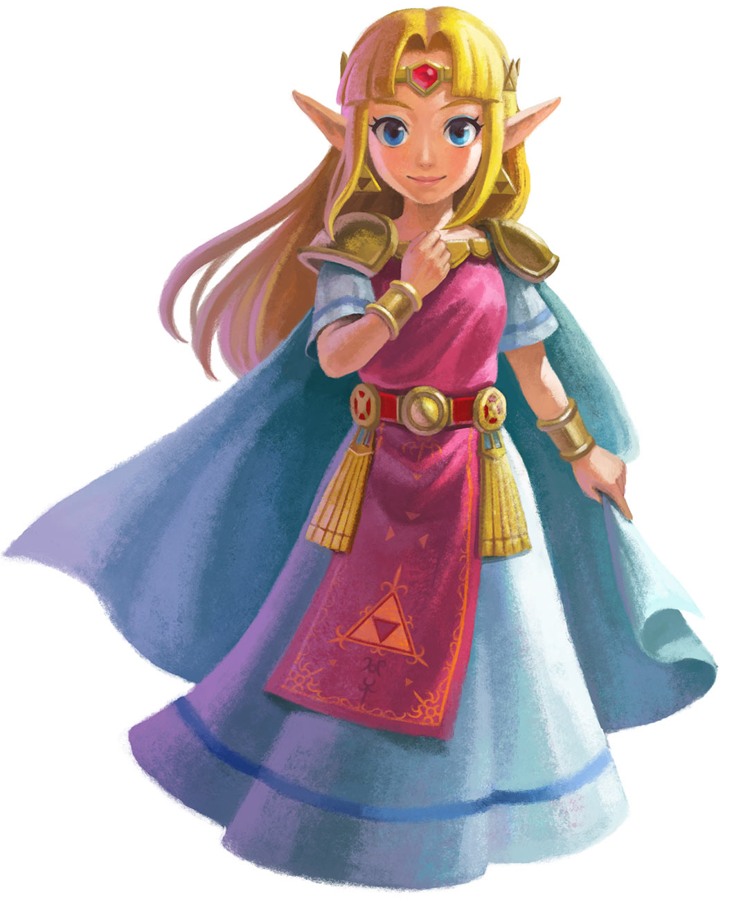 Princess Zelda Art from The Legend of Zelda: A Link Between Worlds